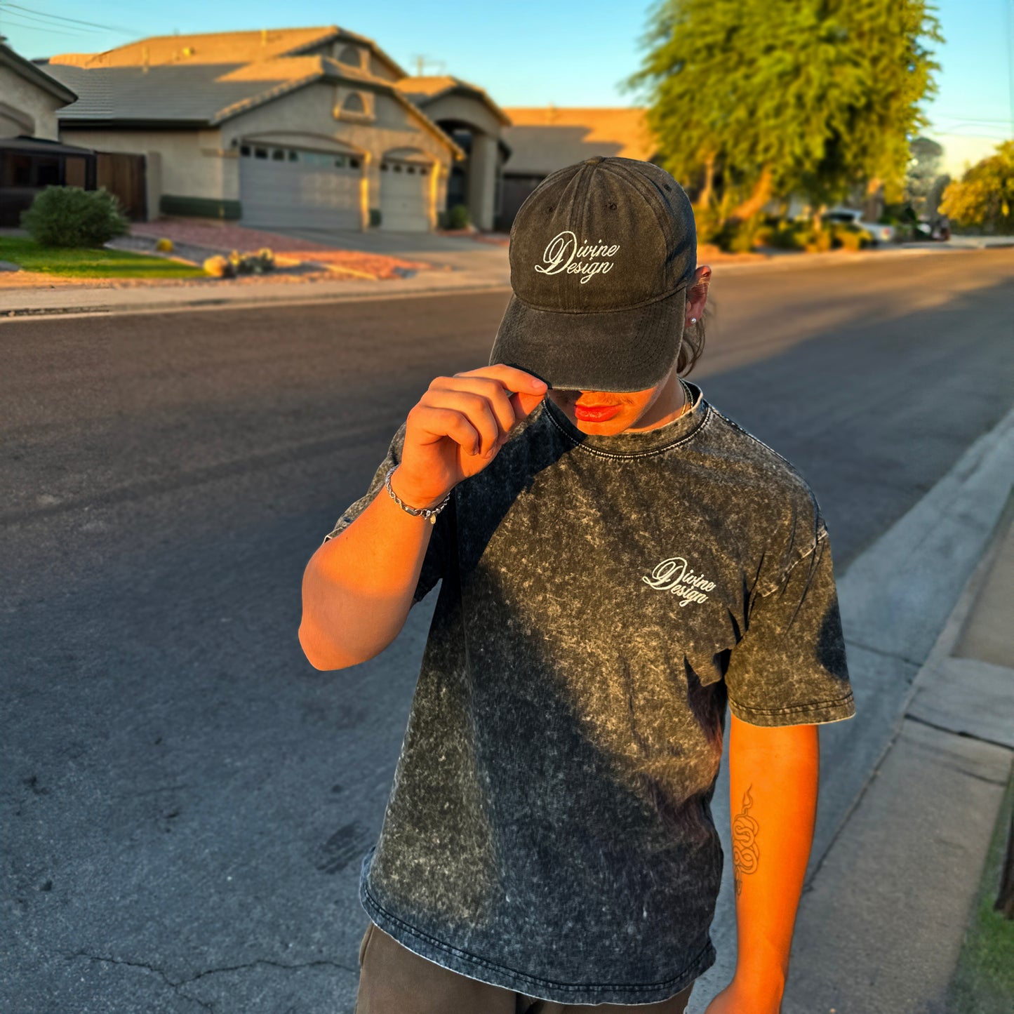 Essentials Embroidered Logo Tee